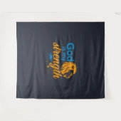 God is my strength wandteppich (Vorderseite (Horizontal))