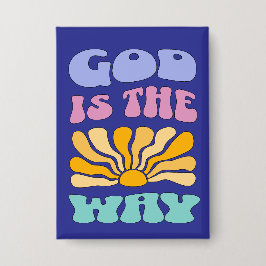 God is the Way Button