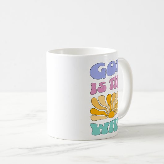 God is the Way Kaffeetasse (VorderseiteRechts)