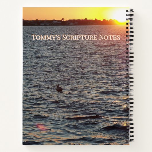 God is with Us - A Place for Scripture Notizblock (Rückseite)