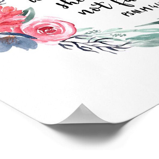 God is within her she will not fall poster (Ecke)