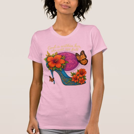 God is within her T-Shirt (Vorderseite)