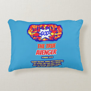 GOD ist der wahre AVENGER Dekokissen