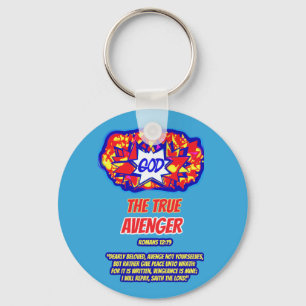 GOD ist der wahre AVENGER Schlüsselanhänger
