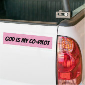 GOD IST MEIN CO-PILOT-AUTOAUFKLEBER AUTOAUFKLEBER (Auf Lkw)