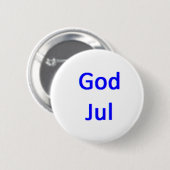 God jul1 Kaffee Tasse Button (Vorne & Hinten)