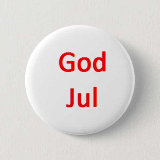 God jul2 Kaffee Tasse Button (Vorderseite)
