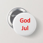 God jul2 Kaffee Tasse Button (Vorne & Hinten)