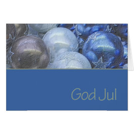 God Jul Christmas Ornaments