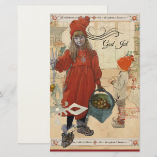 God Jul Helgkort Briefpapier
