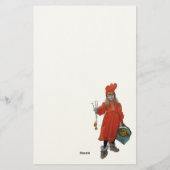 God Jul Helgkort  Briefpapier (Rückseite)