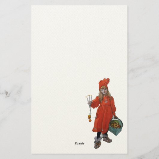 God Jul Helgkort  Briefpapier (Rückseite)