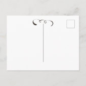 God Jul Helgkort Feiertagspostkarte (Rückseite)