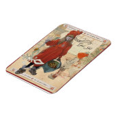 God Jul Helgkort Magnet (Linke Seite)