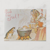 God Jul Helgkort  Postkarte (Vorderseite)