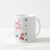 God Jul — Merry Christmas from the North! Kaffeetasse (VorderseiteRechts)