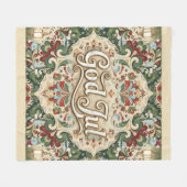 God Jul Norwegian Norway Christmas Fleece Blanket (Vorderseite (Horizontal))