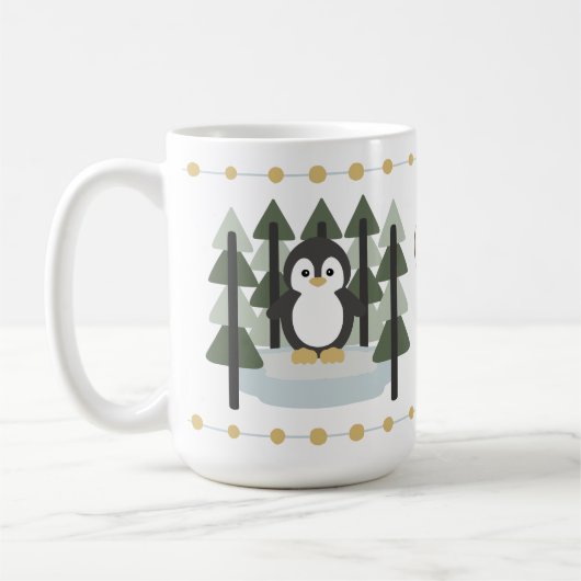 God Jul Scandinavian Christmas Mug Kaffeetasse (Links)