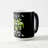 God Jul Swedish Folk Art Verwandlungstasse (VorderseiteRechts)