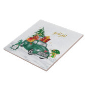 God Jul Swedish Gnomes Keramik Tile Fliese (Seite)