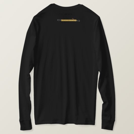 God kümmert sich um mich T-Shirt (Design Rückseite)