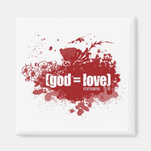 GOD = LIEBE MAGNET (Vorne)
