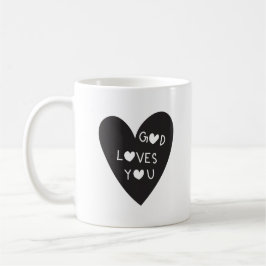 God loves you kaffeetasse