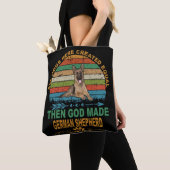 God Made German Shepherd Vintag Tasche (Von Nahem)
