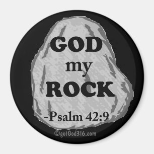 God my Rock gotGod316.com Scripting Magnet