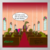 God Never Gives Us More Than We Can Handle Poster (Vorne)