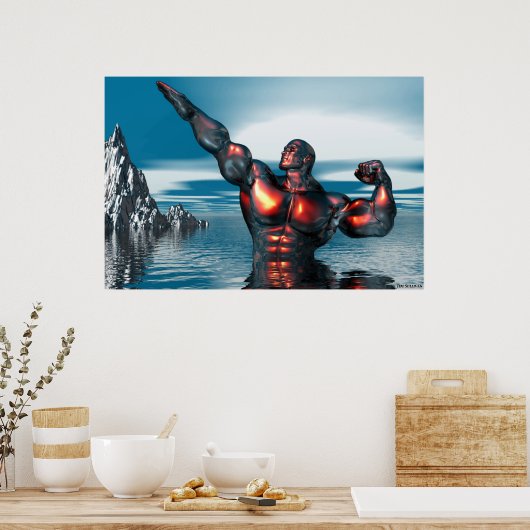 god of the sea poster (Küche)