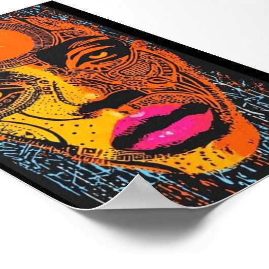 God of Time Poster (Ecke)