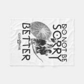 God Of War Do Not Be Sorry Be Better Long Sleeve L Fleecedecke (Vorderseite (Horizontal))