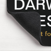 GOD PLUS DARWIN = JESUS MOUSEPAD (Ecke)