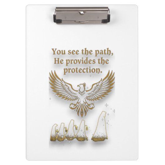 God protection klemmbrett (Vorderseite)