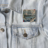 GOD RETT JAPAN BUTTON (Beispiel)
