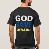 GOD RETTETE UKRAINE T - SHIRT (Rückseite)
