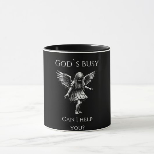 God’s Busy – Demon Girl Tasse (Zentrum)