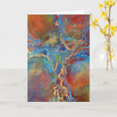 God’s Grace-A Cross of Hope Karte (Gelbe Blume)