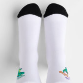 God’s Little Dino Socks Socken (Oben)