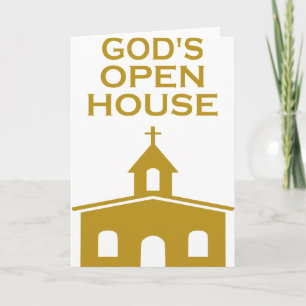 God’s Open House Einladung