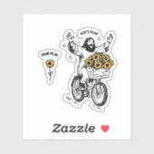 God’s Plan vs Your Plan Aufkleber (Blatt)