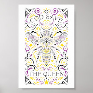 god save the queen poster