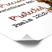 God Says I AM Black Christian Women Melanin Sista Poster (Ecke)