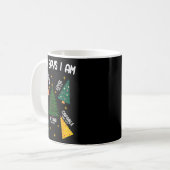 God Says I Am Christmas Tree Lover Men Women Chris Kaffeetasse (Vorderseite Links)