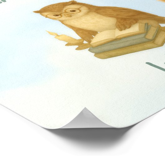 God Says I Am – Scripture Declaration Nursery Wal  Poster (Ecke)