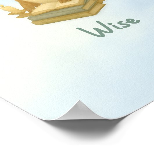 God Says I Am – Scripture Declaration Nursery Wal Poster (Ecke)