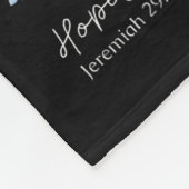 God Says You Are Christian Snowflake Christmas Bib Fleecedecke (Ecke)