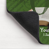 GOD SPEAKS Bible Year 2020 Custom Scripture GREEN Mousepad (Ecke)