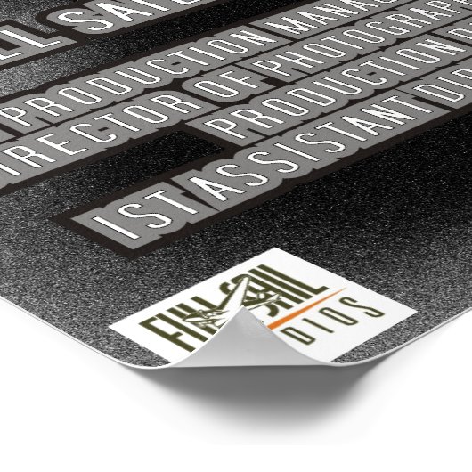 God Speed John Glenn Poster (Ecke)